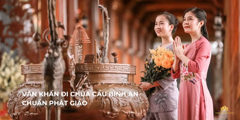 Văn khấn đi chùa chuẩn Phật giáo